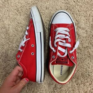 *KIDS* Red Converse (slip on)